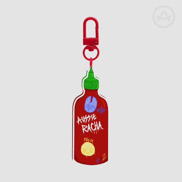 Aussieracha Keychain