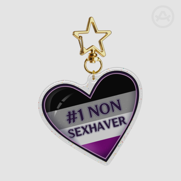 Asexual [PRIDE HEART CHARM]