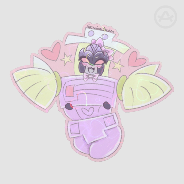 Mixmaster Pogchamp Sticker