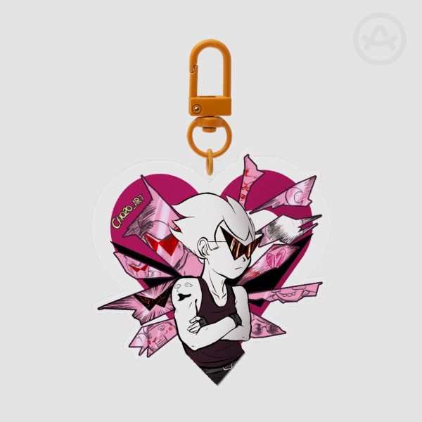 Dirk Strider, Prince of Heart Keychain