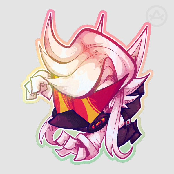 Kit - Colored Edge Die Cut Sticker
