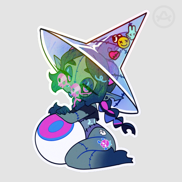 HOLO Summer Moth Sticker