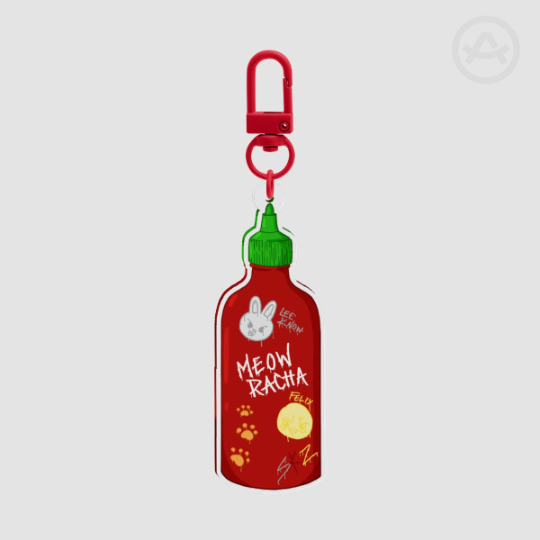 Meowracha Keychain