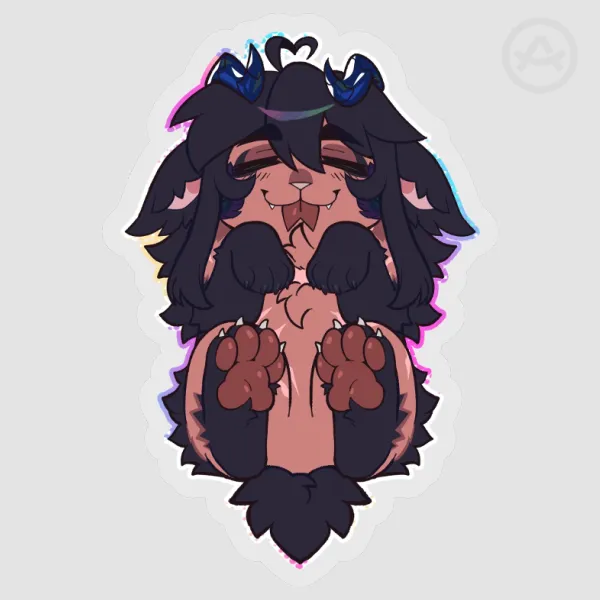 Aryn Blep PET Sticker