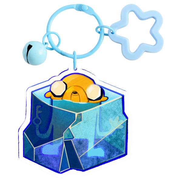 Jake trapped in Ice