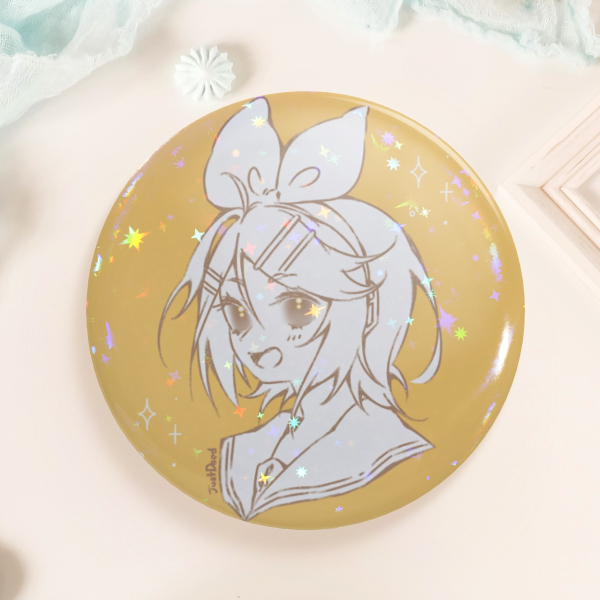Rin Round Badge