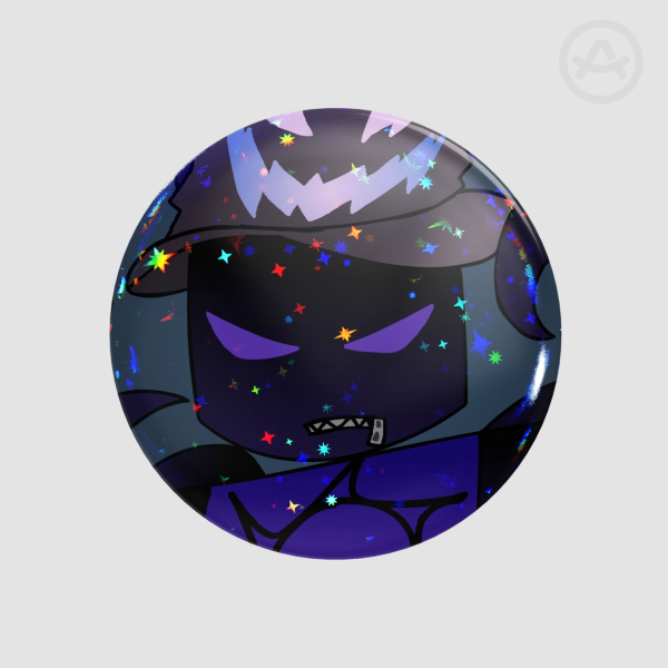 Azure Forsaken Button Pins