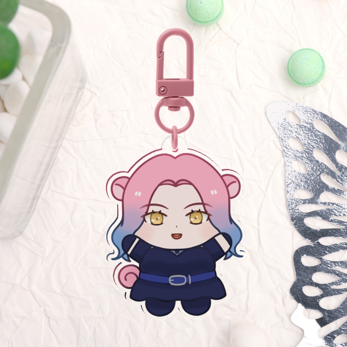 Alien Stage Mizi Clear Acrylic Keychain