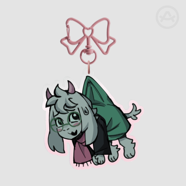 Ralsei Deltarune Acrylic Keychain
