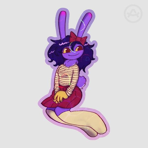 Lovely girl Stickers