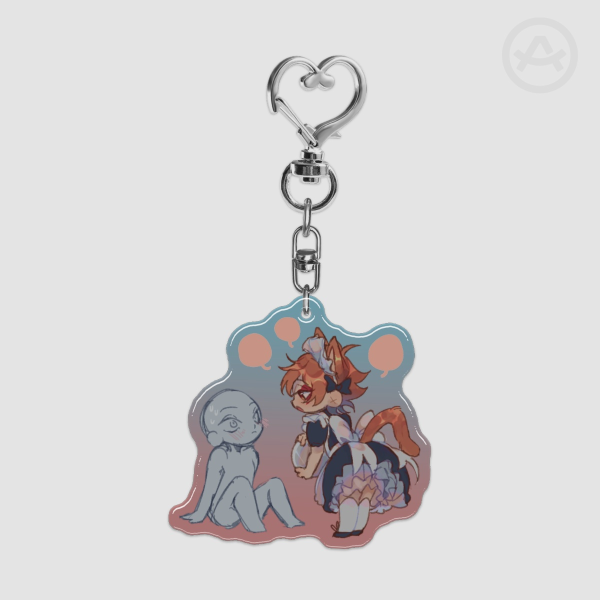 YCH maid Ace keychain [TWST]