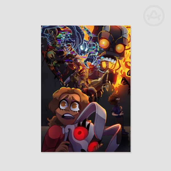 FNAF SECURITY BREACH RUIN POSTER