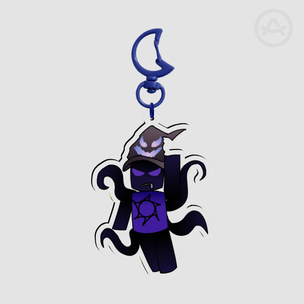 Azure Forsaken Acrylic Keychain