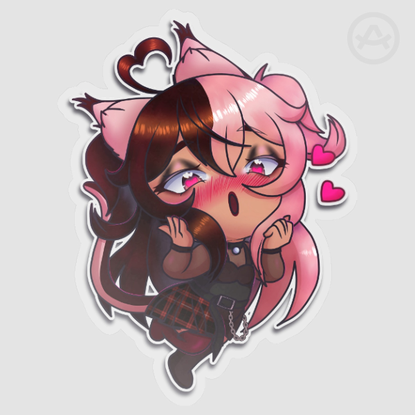 Blushy Aefa Sticker