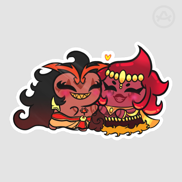 CRK Burnrika AU Cutie Sticker