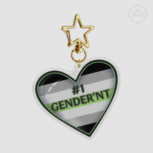Agender [PRIDE HEART CHARM]