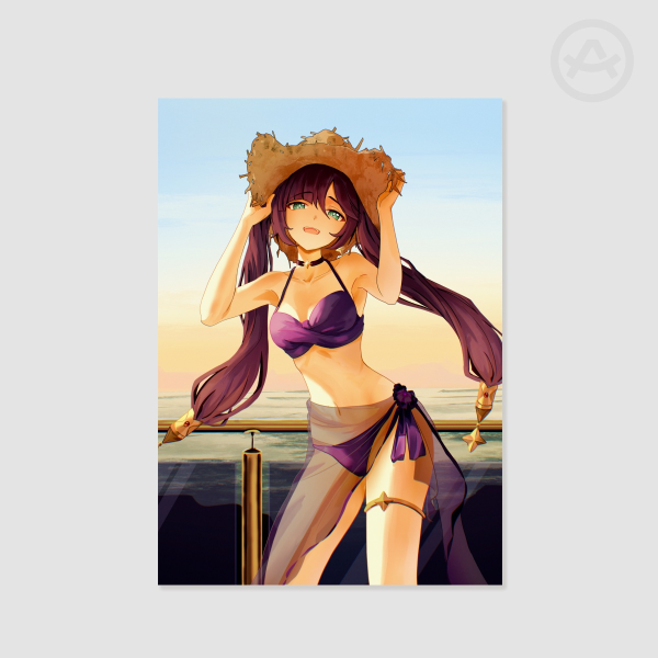 Mona Genshin Impact Poster A3