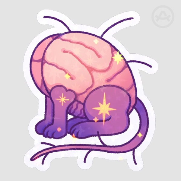 Intellect Devourer US Sparkle Sticker