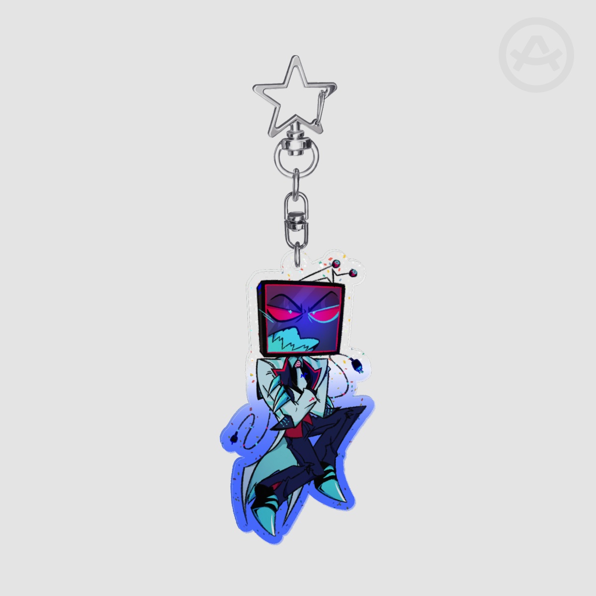 Vox Redesign Glitter Keychain by Seagull - ACGGOODS