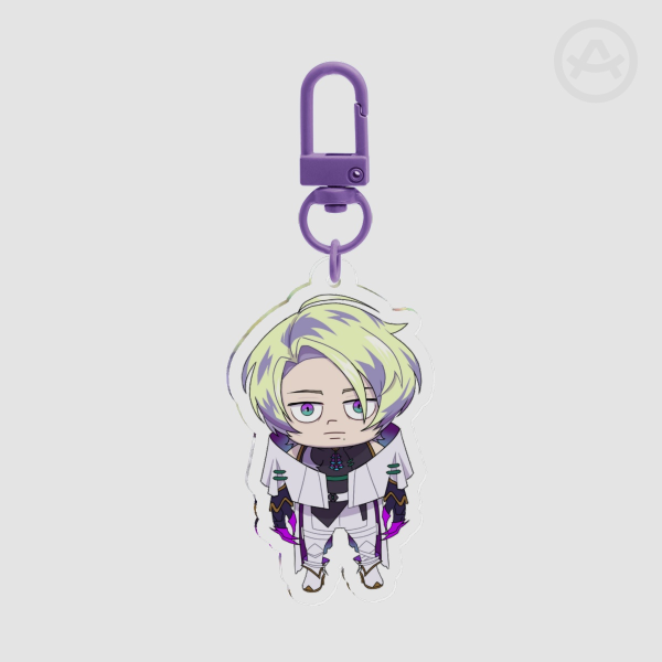 NIJISANJI EN - Claude Clawmark "Standing Man" Acrylic Keychain