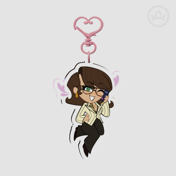Gail Meyer Acrylic Keychain