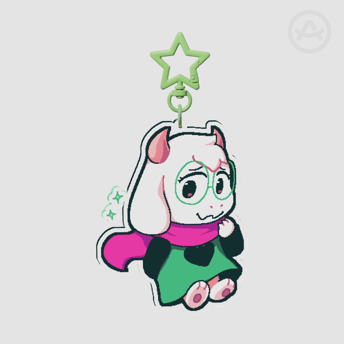 Ralsei Acrylic Keychain