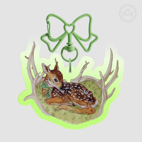 Abigail Hobbs Foolish Creature Acrylic Keychain