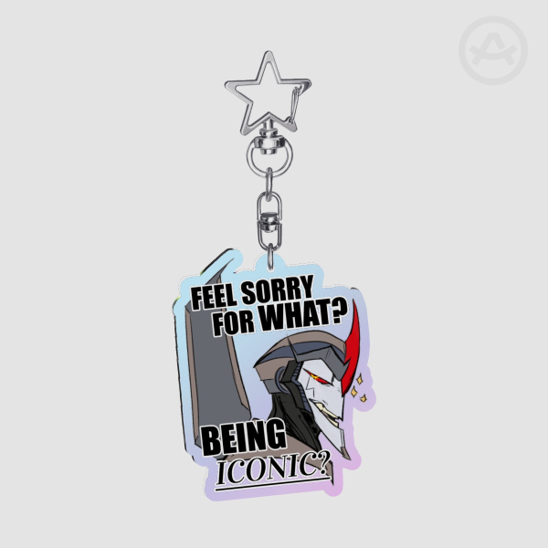 Preview Starscream "ICONIC" Holo Keychain