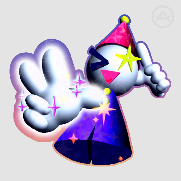 supaspell! | 4x4" Holographic Starry Sticker