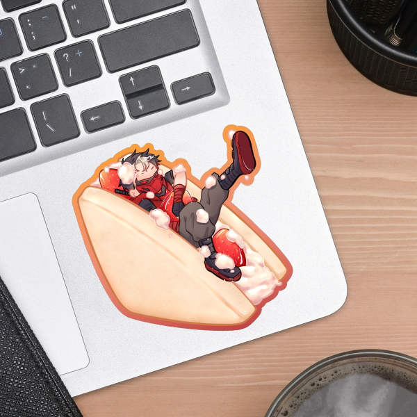 Red hood Stickers