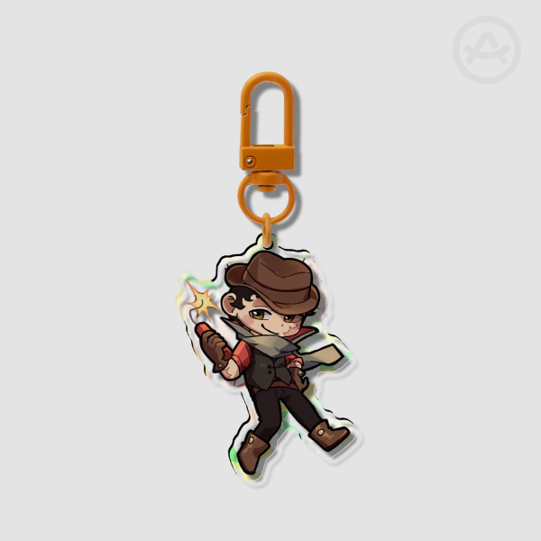 Cowboy AbolishRegret Keychain