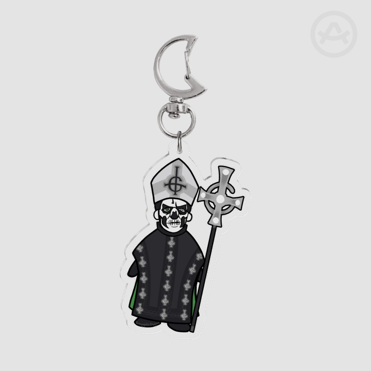 The Second Antipope Keychain
