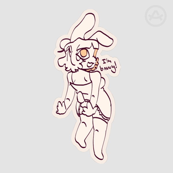 I'm Bnuuy Sticker