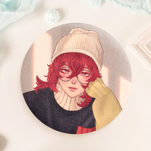 Diluc Plush Badges