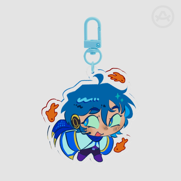 Kaito fishy keychain