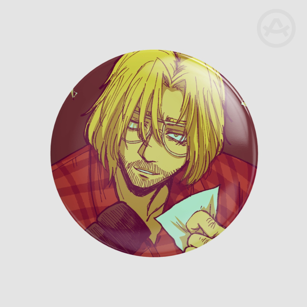 Jacob Alden Round Button Pin