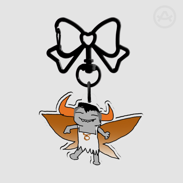 Flying Tavros Keychain