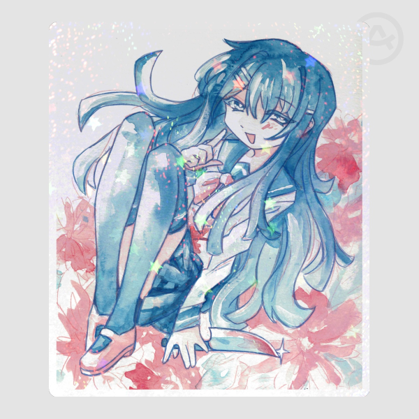 Sayaka / Holographic Sticker