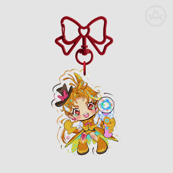 Cure Wing ~ Hirogaru Sky! Precure ♡ glitter acrylic keychain