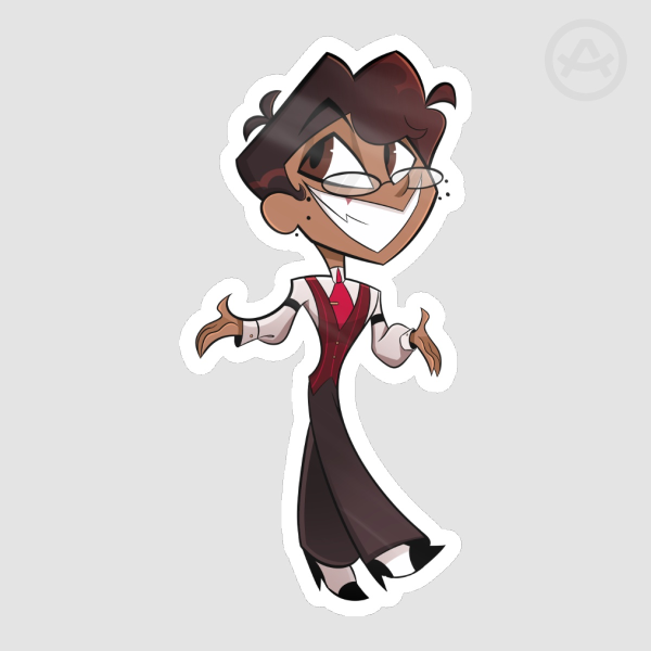Human Alastor Sticker