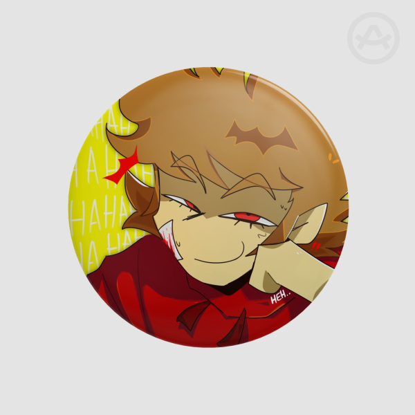 Tord (Eddsworld) Button Pin
