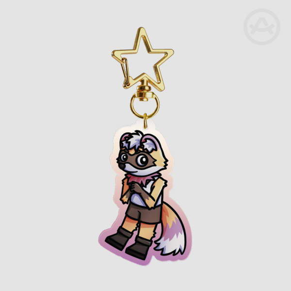 Ucup Kutang Translucent Keychain