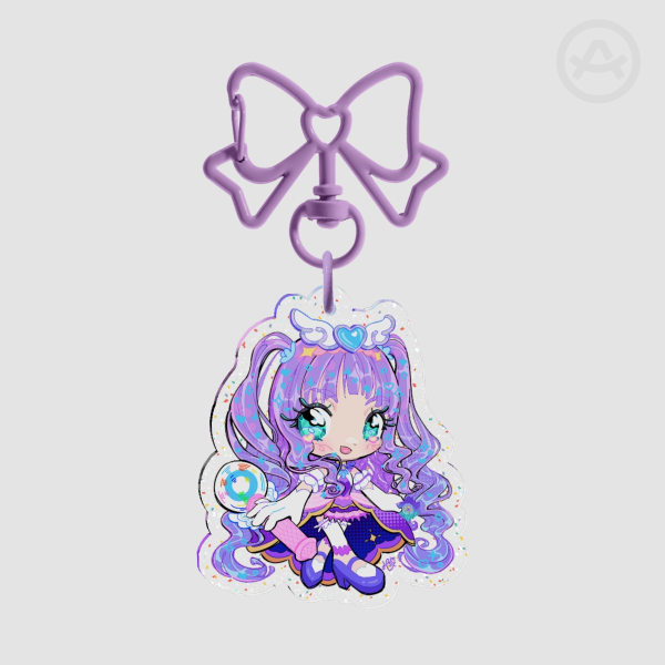 Cure Majesty ~ Hirogaru Sky! Precure ♡ glitter acrylic keychain