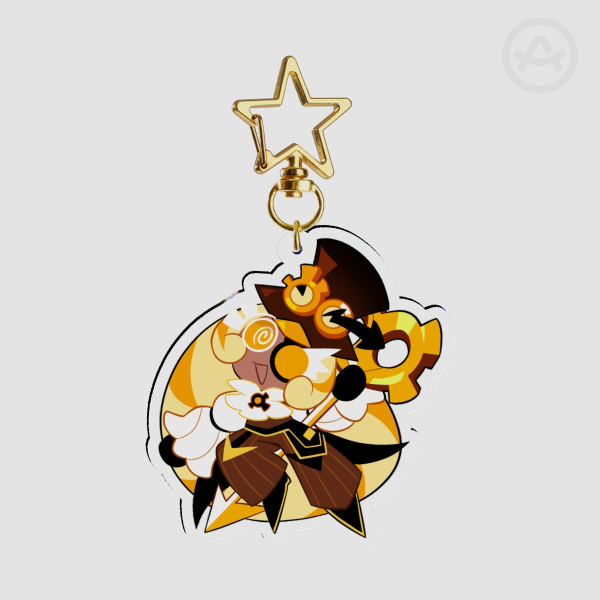 Timekeeper Cookie Acrylic Keychain