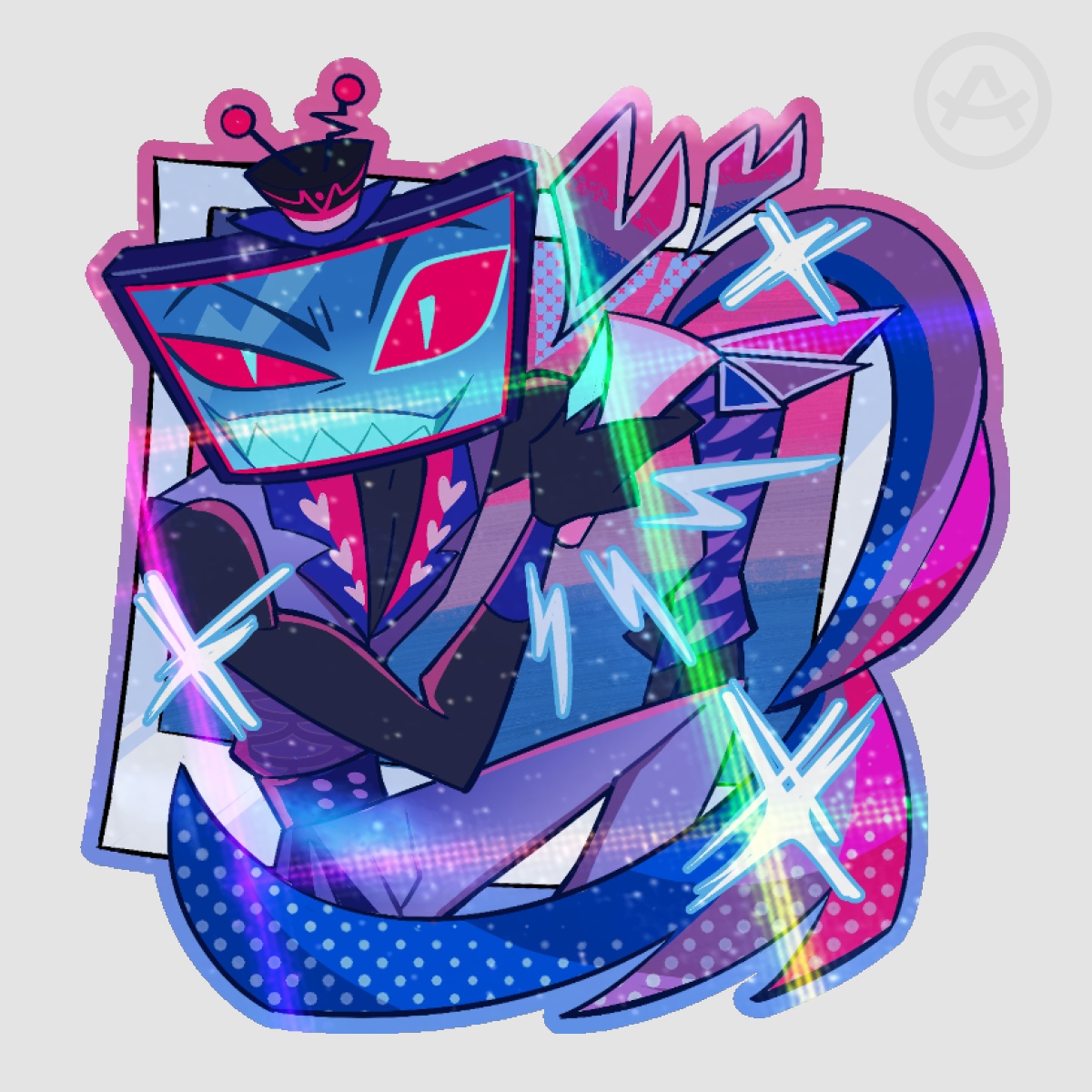 Vox Pride Die Cut Stickers