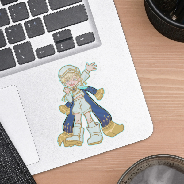 Luke Obey Me! Clear PET Vinyl Die Cut Sticker