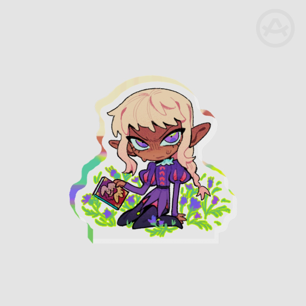 Thistle Thick Acrylic Stand
