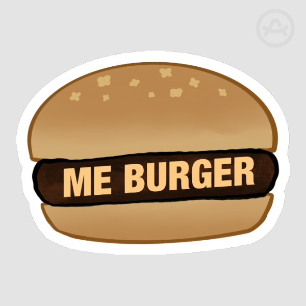 Project Hail Mary - Me Burger Sticker