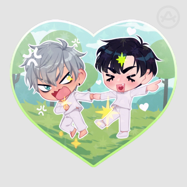 IvanTill Heart Sticker - Alien Stage