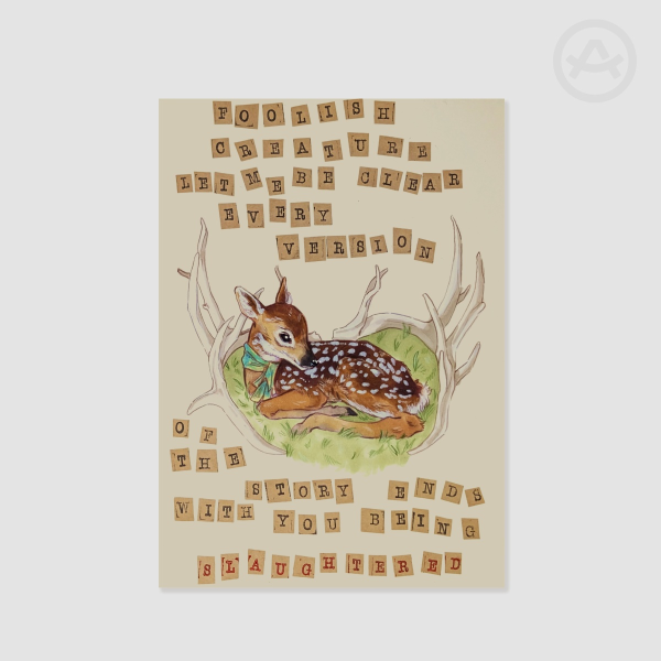 Abigail Hobbs Foolish Creature Mini Print